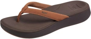 Brandneue Damen-Flip-Flop-Sandale Reef Cushion Cloud weich geformt CJ3634 Expresso - Bild 1 von 7