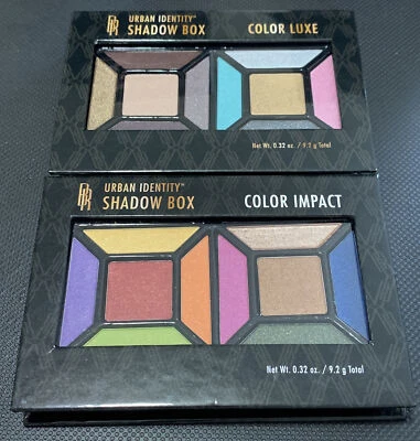 Paleta de ojos Black Radiance URBAN IDENTITY 20 colores sombra de ojos color lujo e impacto Foto 1 de 4