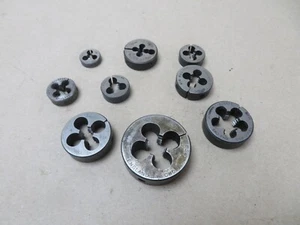 HSS Split Dies Used In Good Condition All Thread Forms Multi Listing!!!! - Picture 1 of 4