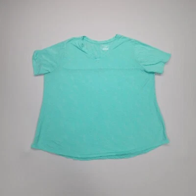 Tek Gear Shirt Womens Plus Size 2X Blue Athletic Dry Tek Gym Outdoors Ladies - Image 1 of 4