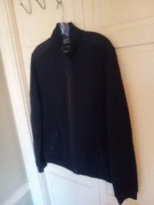 Ted Baker London Black Fleece Full Zip Casual Jacket size S - Picture 1 of 10