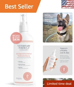 Hydrocortisone Plus 8oz Hot Spot Spray for Dogs and Cats - Paraben Free - Picture 1 of 10
