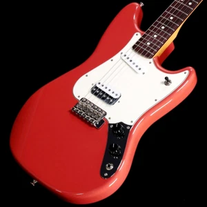 Fender Made in Japan Limited Cyclone Fiesta Red Electric Guitar w/gig bag - Picture 1 of 10