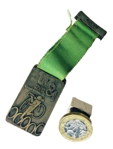 Medal Cycling Bike Cycle Racing 1981 Tolosa Mundial Award Memorabilia ra - Foto 1 di 6