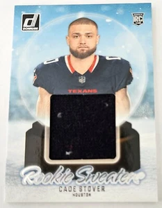 2024 Donruss Rookie Maglioni Relic NFL RC #RHS-CST Cade Stover Houston Texans - Foto 1 di 2