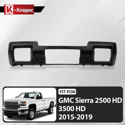 Front Bumper Skid Plate Panel For 2015-2019 GMC Sierra 2500/3500 HD Black - Imagem 1 de 4