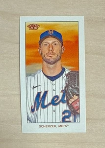 MAX SCHERZER - 2022 Topps 206 [Base] - Wave 3 - #23 - NEW YORK METS - Picture 1 of 2