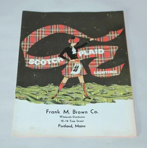 1958 SCOTCH PLAID LIGHTING Catalog Swag MCM Atomic Ranch DANISH MODERN - Picture 1 of 7