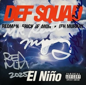 DEF SQUAD Autographed Signed EL NINO CD Redman/Keith Murray/Erick Sermon BAS - Picture 1 of 3