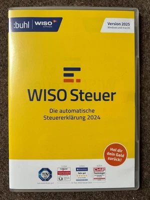 Wiso Steuer 2025 für die Steuererklärung 2024 CD für Mac und Win - Bild 1 von 3