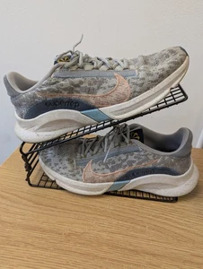 Nike SuperRep Go 3 Flyknit 'Wolf Grey Arctic Orange' Mens Size 8 Trainers - Picture 1 of 17