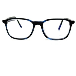 Alan J AJ-122 C2 Blue Stripe 54-18-145 Mens Eyeglasses Frames H18310 - Picture 1 of 8