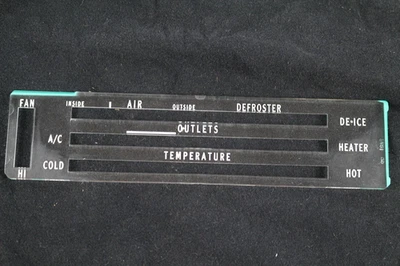 Nuevo Chevy Chevrolet 1967-72 camioneta pickup panel suburbano aire acondicionado lente de control de calefacción Foto 1 de 2