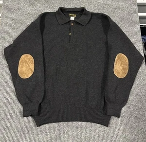 Herren Patrick James Pullover mit Ellenbogen Patches L - Bild 1 von 7