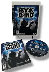Rock Band Sony PlayStation 3 PS3 completo con manuale testato - Foto 1 di 5