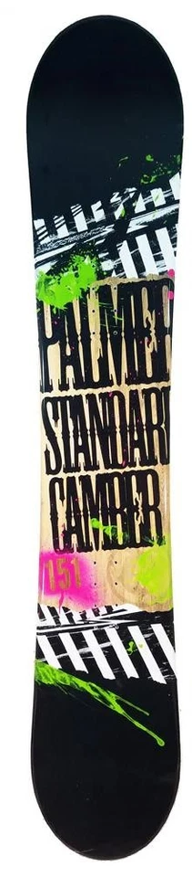 $600 151 cm Palmer Estándar Camber Snowboard Woof Grano Negro wf187 NUEVO 2do Foto 1 de 1