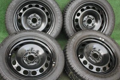 VW Golf 7 Audi Seat  Skoda Octavia Winterräder 205/55 R16 91H 6,4mm-4mm - Bild 1 von 4