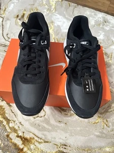 Men's Nike Air Pegasus '89 Size Uk 7,5 ✅G Golf Shoes Black/WhiteFJ2245-001 - Picture 1 of 7