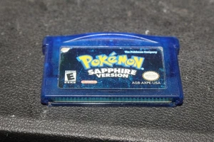Pokemon Saphir Version Authentic (Game Boy Advance 2003) GBA NEU Batterie SPART - Bild 1 von 3