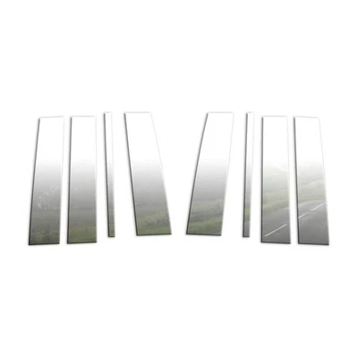 Pillar Post Covers for 2015-2020 Cadillac Escalade ESV [Stainless Steel] 8p - Image 1 of 4