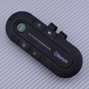 Wireless Bluetooth Hands Free Speaker in Car Kit Visor Clip Fit For Phone Mobile - Zdjęcie 1 z 2