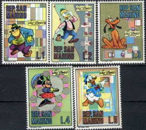 Marino 1970 Disney Characters MNH (SC# 730-740) - Picture 1 of 1