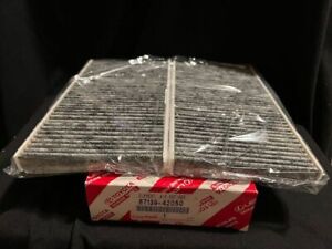 New OEM Genuine Toyota BZ4X Charcoal In-Cabin Dust Air Filter 87139-42050