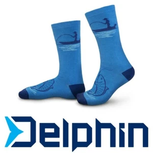 CHAUSSETTES DE PÊCHE DAUPHIN, CHAUSSETTES DE PÊCHE, CHAUSSETTES DE SPORT DE PLEIN AIR ET DE LOISIRS taille 41-46 - Photo 1/3