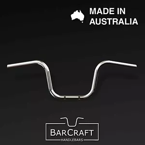 10" APE HANGERS | 1" | Harley Dyna Softail Sportster V Star Handlebars Chrome - Picture 1 of 9