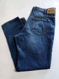 Mens Trademark Mustang Straight Leg Jeans Size 38X31 Authentic Brand - Picture 1 of 8