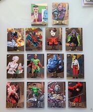 2021 Skybox Metal Universe Marvel Spiderman - 14 Card Lot