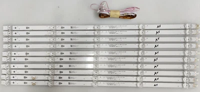 Tiras de retroiluminación LED JVC LT-55MAW595 WR55UT4009 (10 PIEZAS) 30355005214 30355005215 Foto 1 de 4