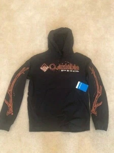 NWT! Columbia Men's PHG Posted UP Graphic Hoodie (Light Grey, Dark Grey, Black)  - Picture 1 of 12