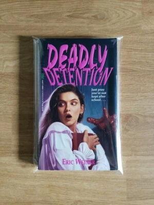 Deadly Detention Eric Weiner Young Adult YA Teen Horror Vintage Paperback Book - Image 1 of 4