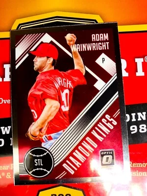 2018 Donruss Optic #30 Adam Wainwright St. Louis Cardinals   DK V529 BUY 1 GET 1 - Image 1 of 2