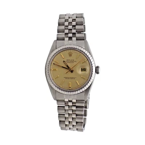 1978 MENS 1603 ROLEX 36MM STAINLESS FULLY SERVICED VERY NICE NEAR MINT #1288 - Picture 1 of 6