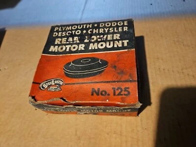 NORS Steelastic No. 125 Rear Lower Motor Mount For 39-49 Ply/39-40 Dodge/DeSoto - Image 1 of 4