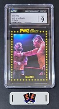 Walter / Gunther 2017 PWG Battle of Los Angeles BOLA Card #3 CGC/CSG 9 Mint RARE