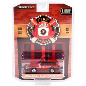 Jeep Cherokee 1990 "Reno Nevada Fire Department" Red 1:64 - Picture 1 of 2