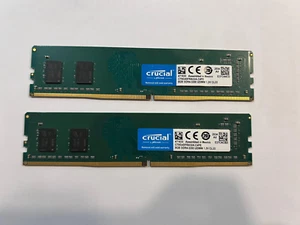 Kit RAM desktop Crucial 16 GB (2x8 GB) DDR4-3200 - CT8G4DFRA32A. C4FE - Foto 1 di 1