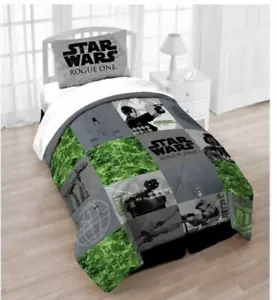 Disney's Star Wars Rogue One Twin/Full Quilt And Sham - Picture 1 of 2