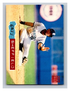 1994 Stadium Club #4 Gary Sheffield Golden Rainbow