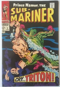 Sub-Mariner #2, Marvel Comics, Juni 1968 - Bild 1 von 3
