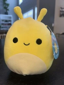 Squishmallow 7-8" Zarina Yellow Banana Slug KellyToy NWT 2023 Garden Squad - Picture 1 of 5