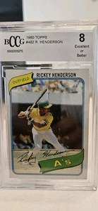 1980 Topps - Rickey Henderson #482 (RC) - Picture 1 of 4