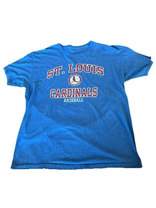 Camiseta de béisbol azul de los Cardenales de San Luis. Talla grande - Imagen 1 de 4