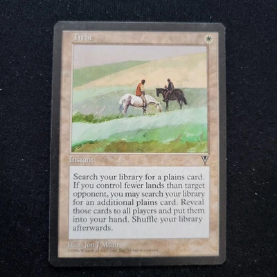 Tithe Visions Magic The Gathering MTG Card NM - Image 1 of 2