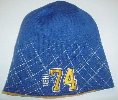 NHL St. Louis Blues Yoshi #74 Reebok Adult Reversible Winter Knit Hat Cap NEW - Image 1 of 2