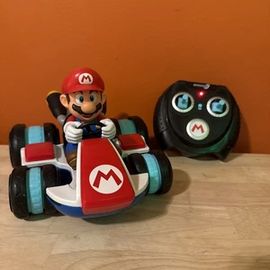 2023 JAKKS Pacific Nintendo Super Mario Kart 8 Remote Control RC Racer Car WORKS - Picture 1 of 8