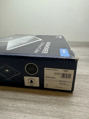 Grohe 265702430 Rainshower 1.75 GPM Single Function Rain Shower Head Black *READ - Image 1 of 4